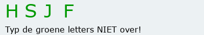 Bevestigingscode