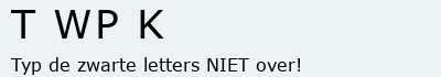 Bevestigingscode