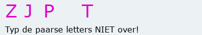 Bevestigingscode
