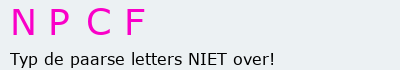 Bevestigingscode
