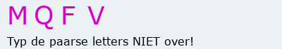 Bevestigingscode