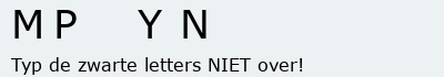 Bevestigingscode