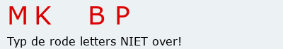Bevestigingscode