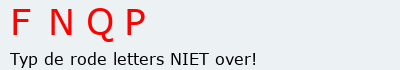 Bevestigingscode