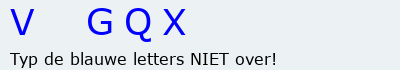 Bevestigingscode