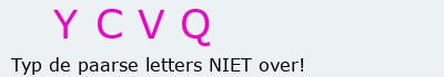 Bevestigingscode
