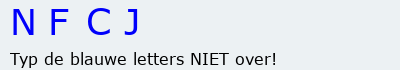 Bevestigingscode