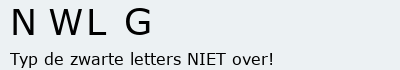 Bevestigingscode