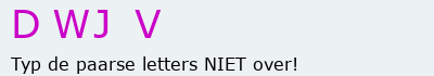 Bevestigingscode