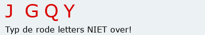 Bevestigingscode