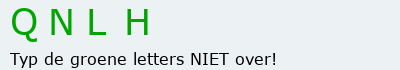 Bevestigingscode