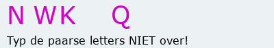 Bevestigingscode