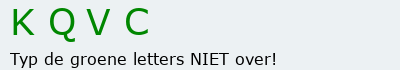 Bevestigingscode