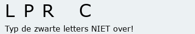 Bevestigingscode