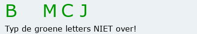 Bevestigingscode