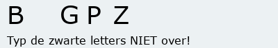 Bevestigingscode