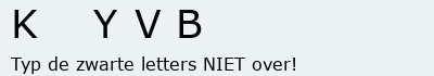 Bevestigingscode