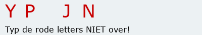 Bevestigingscode