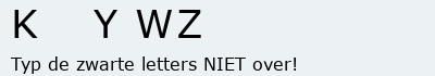 Bevestigingscode