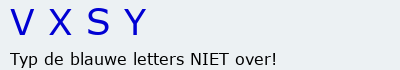 Bevestigingscode