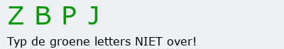 Bevestigingscode