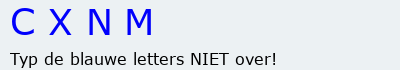 Bevestigingscode