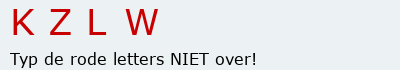 Bevestigingscode