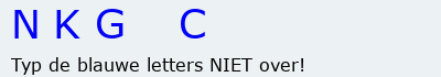 Bevestigingscode