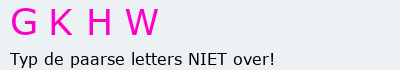 Bevestigingscode