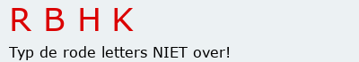 Bevestigingscode