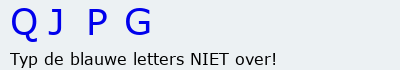 Bevestigingscode