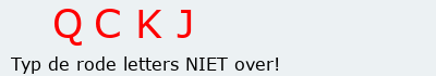 Bevestigingscode