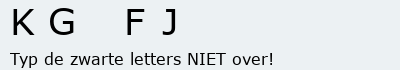 Bevestigingscode