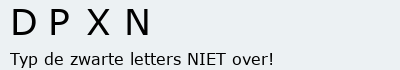 Bevestigingscode
