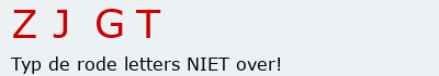 Bevestigingscode