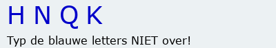 Bevestigingscode