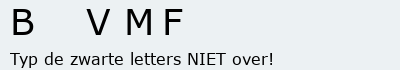 Bevestigingscode