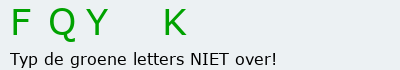 Bevestigingscode