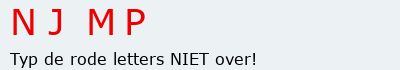 Bevestigingscode