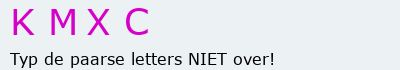 Bevestigingscode