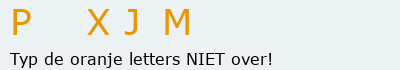 Bevestigingscode