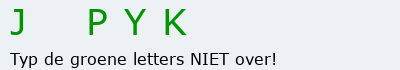 Bevestigingscode