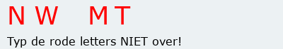 Bevestigingscode