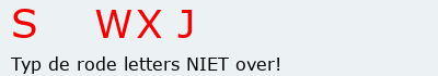 Bevestigingscode