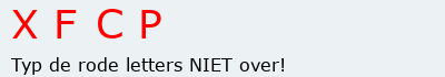 Bevestigingscode
