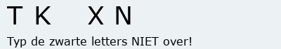 Bevestigingscode