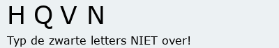 Bevestigingscode