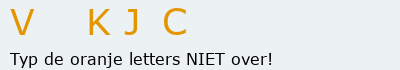 Bevestigingscode