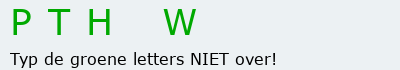 Bevestigingscode