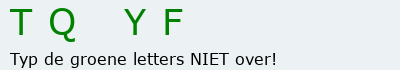 Bevestigingscode